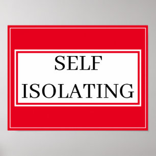 POSTER - AUTOISOLAMENTO