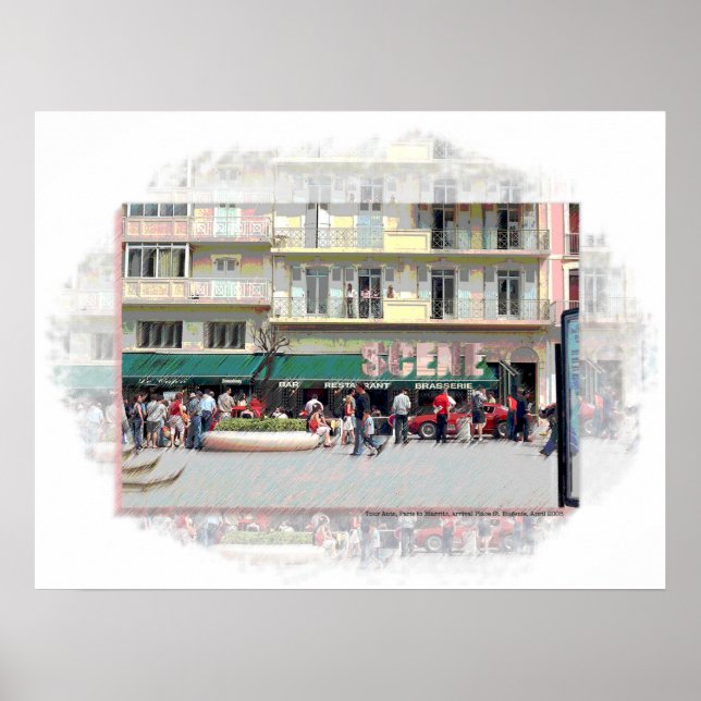 Pôster Automático de Tour pela CENÇA (Frente)