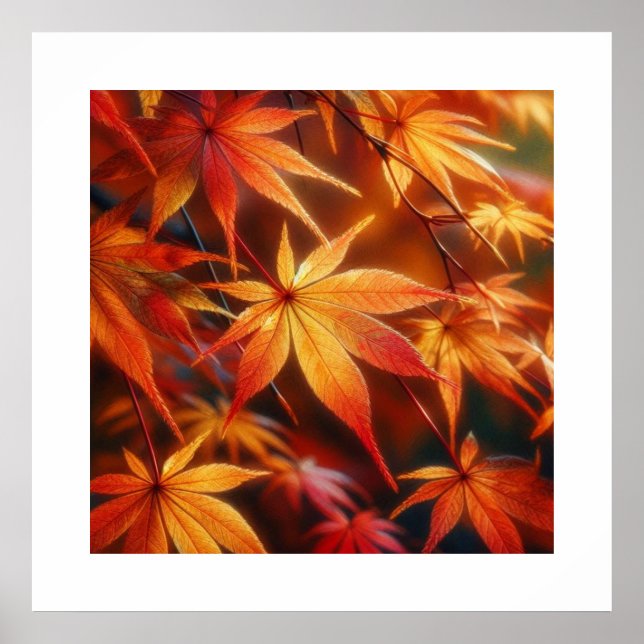 Poster Automne en 3 parties (Frente)