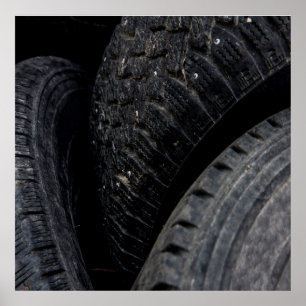 Poster Automotive Cars - Viagens em Black Road