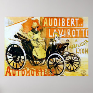 Pôster Automóveis de Audibert e de Lavirotte