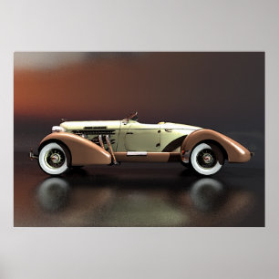 Pôster Automóvel Auburn851v34-02Lado