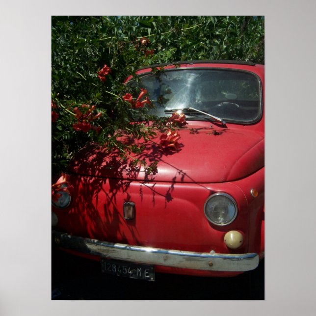 Poster Automóvel Italiano (Frente)