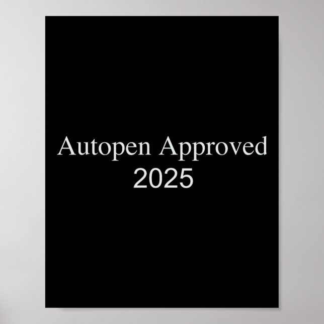 Poster Autopen Approved 2025  (Frente)