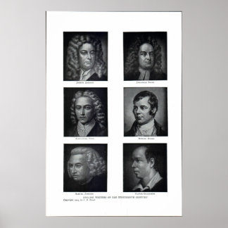 Pôster Autores Britânicos