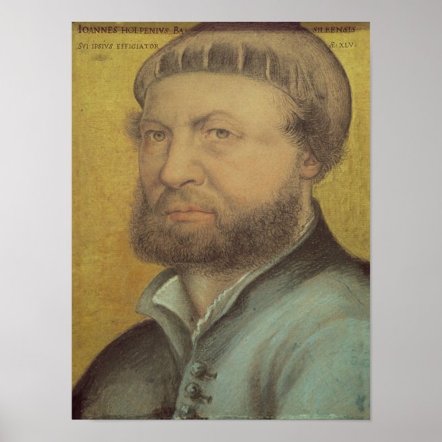 Poster autorretrato, 1542 (Frente)
