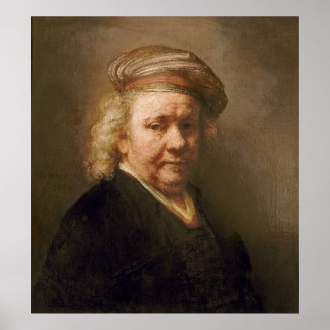 Pôster autorretrato, 1669 (Frente)