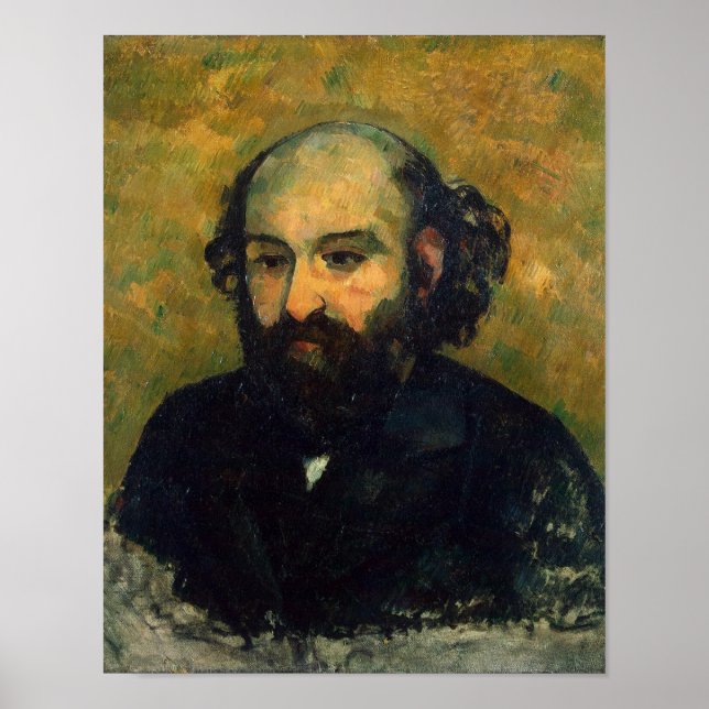 Poster Autorretrato, 1880-81 (Frente)