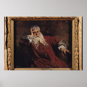 Poster Autorretrato, 1889