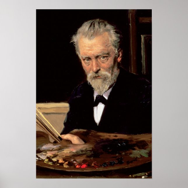 Pôster Autorretrato, 1905 (Frente)