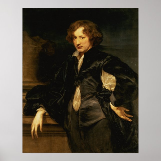 Pôster Autorretrato, c.1620-21 (Frente)