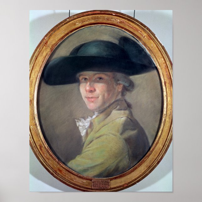 Poster Autorretrato, c.1780 (Frente)