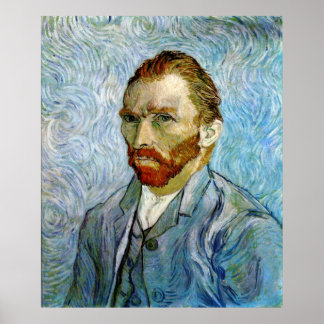 Poster Autorretrato c.1899, Vincent Van Gogh