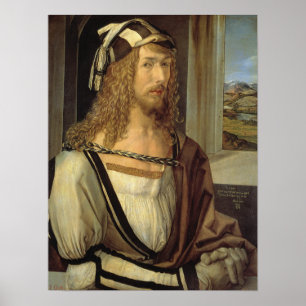 Poster Autorretrato de Albrecht Dürer (1498)