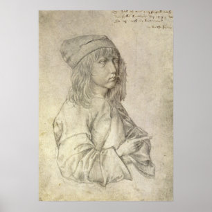 Poster Autorretrato de Albrecht Durer aos 13 anos