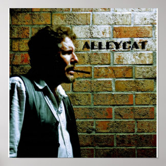 Pôster Autorretrato de Bruce AlleyCat