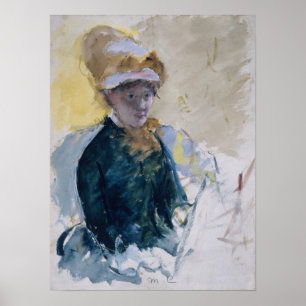 Poster Autorretrato de Mary Cassatt