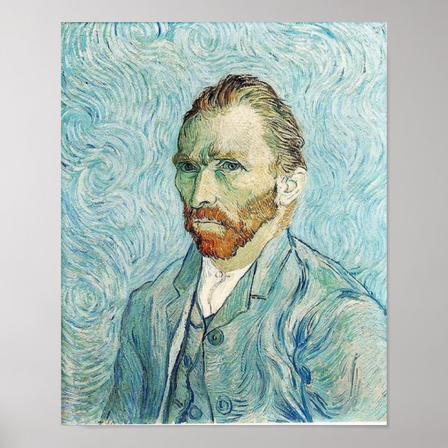 Poster autorretrato de Van Gogh - Orsay (Frente)