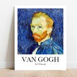 Poster Autorretrato de Vincent Van Gogh<br><div class="desc">Autorretrato (1889) de Vincent Van Gogh</div>