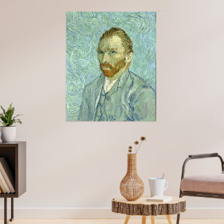 Poster Autorretrato de Vincent Van Gogh