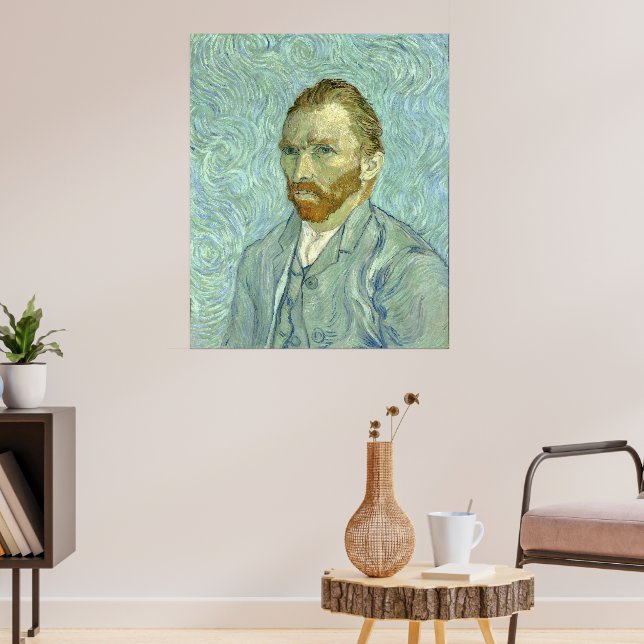 Poster Autorretrato de Vincent Van Gogh (Sala de Estar 3)