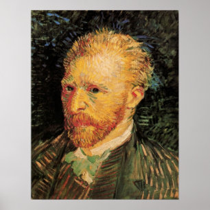 Pôster Autorretrato de Vincent van Gogh, Arte Fino Antigo