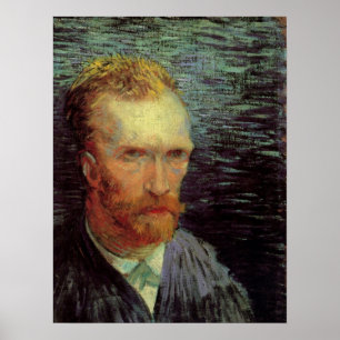 Pôster Autorretrato de Vincent van Gogh, Arte Fino Antigo