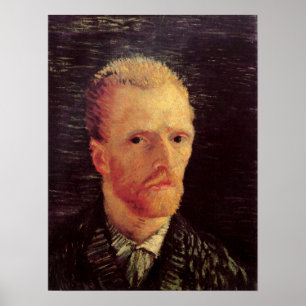 Pôster Autorretrato de Vincent van Gogh, Arte Fino Antigo