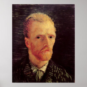 Pôster Autorretrato de Vincent van Gogh, Arte Fino Antigo