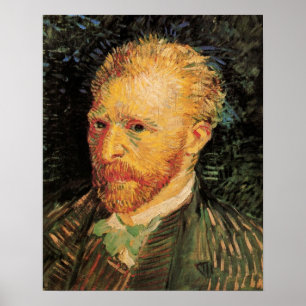 Pôster Autorretrato de Vincent van Gogh, Arte Fino Antigo