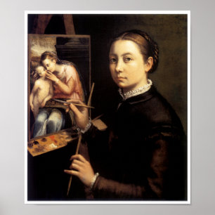 Poster Autorretrato no Easel