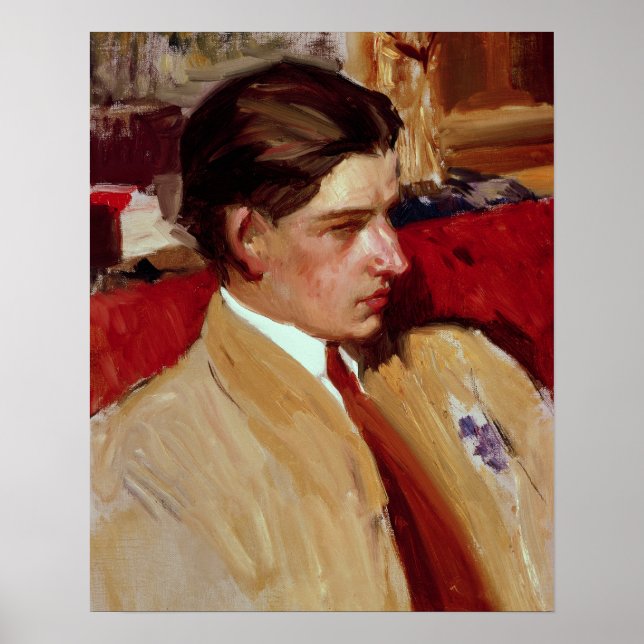 Pôster autorretrato no perfil (Frente)