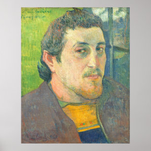 Poster Autorretrato - Paul Gauguin Fine Art