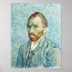 Poster Autorretrato por Vincent Van Gogh