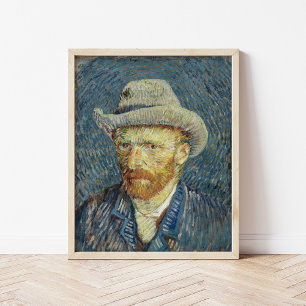 Poster Autorretrato Vincent van Gogh