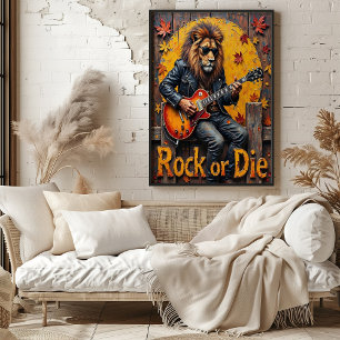 Poster Autumn Acoustic: O Emperramento Sentido do Leão