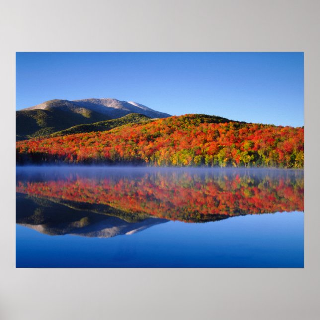 Poster Autumn Adirondack Mounts | Nova Iorque (Frente)