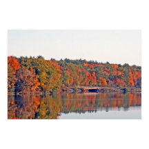 Autumn Ao Longo Do Rio Wisconsin