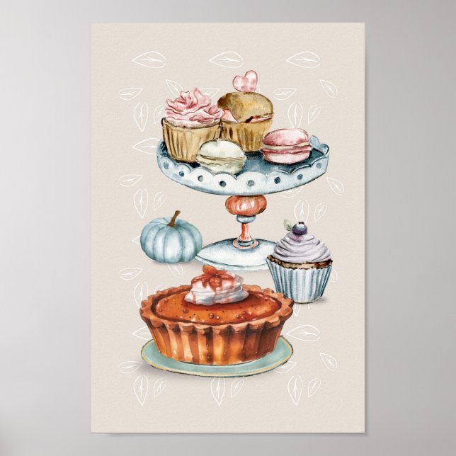Poster Autumn Delights, Cozy Tea Time Parte 1 (Frente)