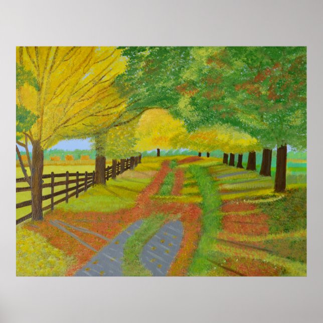 Poster Autumn Fallen Folaves (Frente)