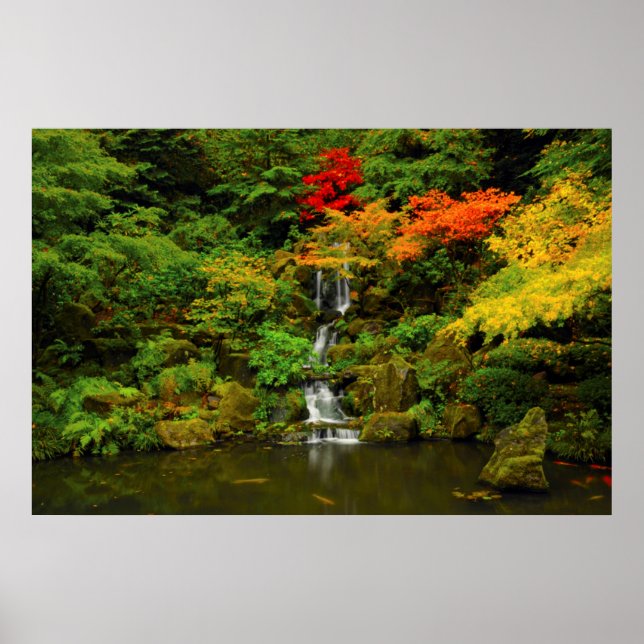 Pôster Autumn, Heavenly Falls (Frente)