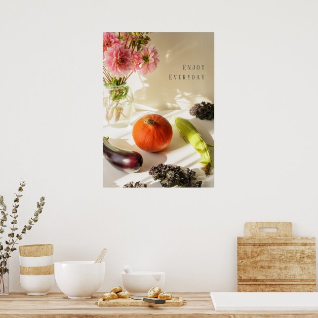 Poster Autumn Kitchen Still Life (Cozinha)
