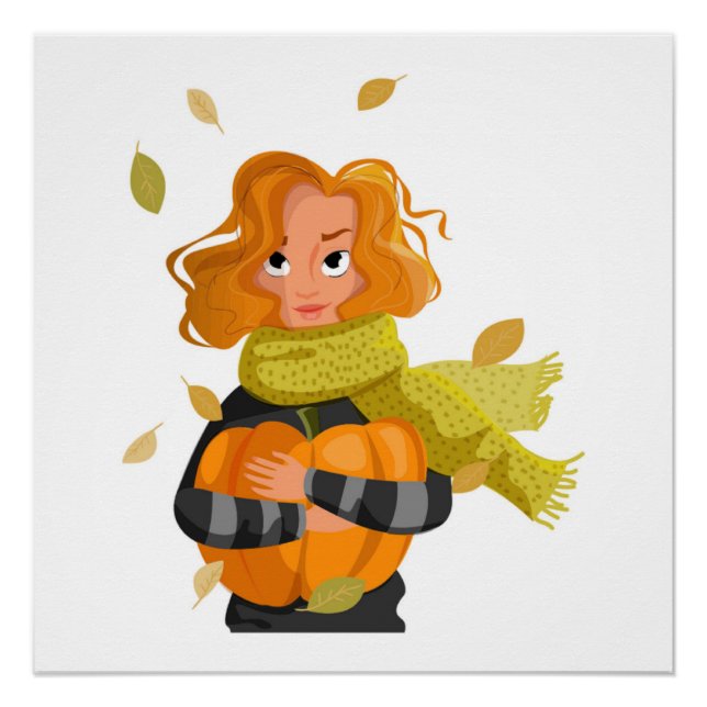 PÔSTER AUTUMN MULHER (Frente)