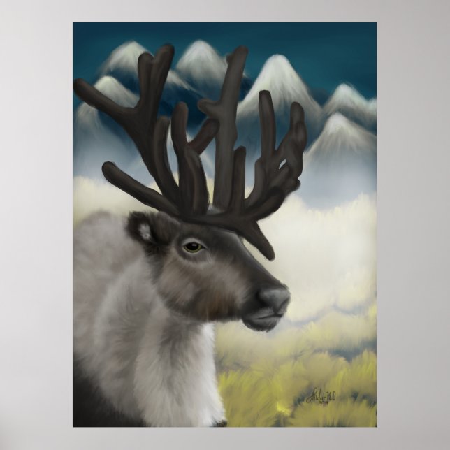 Poster Autumn Reverie: Majexpressa Reindeer (Frente)