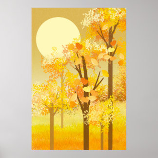 Poster Autumn Scenery