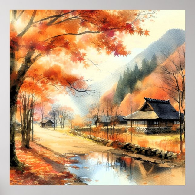 Poster Autumn Serenity (Frente)