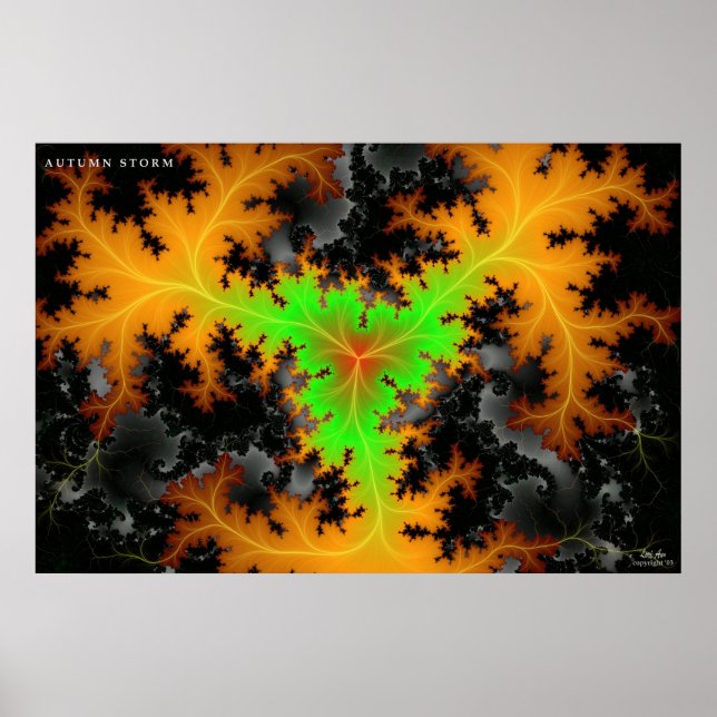Poster Autumn Storm (Frente)