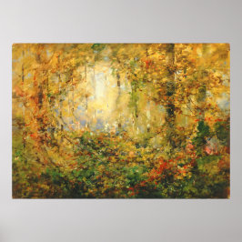 Poster Autumn Tangle (1920) - William Henry Holmes