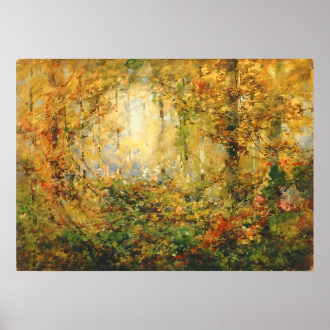 Poster Autumn Tangle (1920) - William Henry Holmes (Frente)