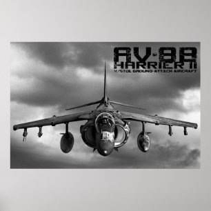 Poster AV-8B Harrier II